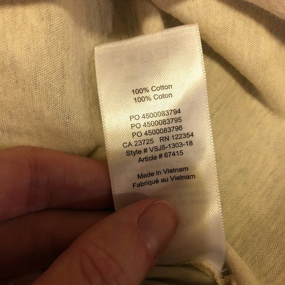 Community X Aritzia Sheer Yellow Crop Top NWOT - Picture 5 of 6